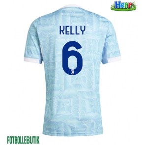 Juventus Lloyd Kelly #6 Bortatröja 2025-26 Kortärmad